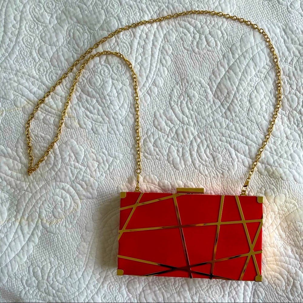 Small evening clutch bag